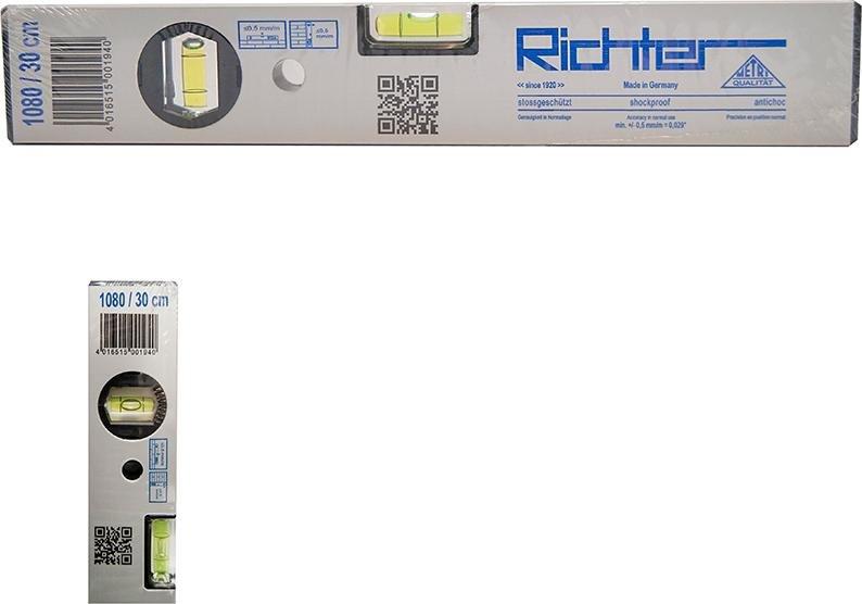 Richter Poziomica anodowa Richter 1080/30 - 30cm