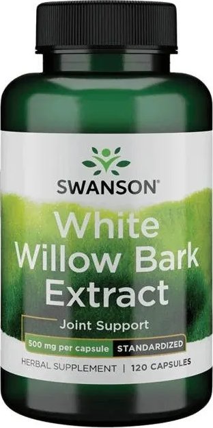 Swanson Swanson - White Willow Bark Extract, 500mg, 120 kapsułek