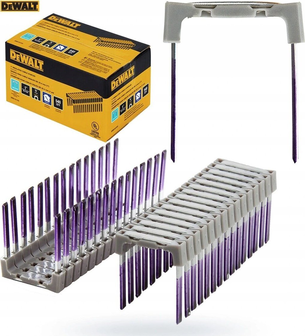 Dewalt Zszywki do kabli do DCN701 540szt. (DRS18100)