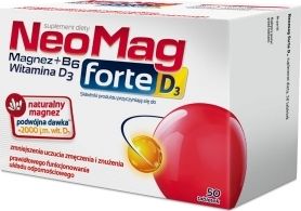 Aflofarm Neomag forte D3, 50 tabletek