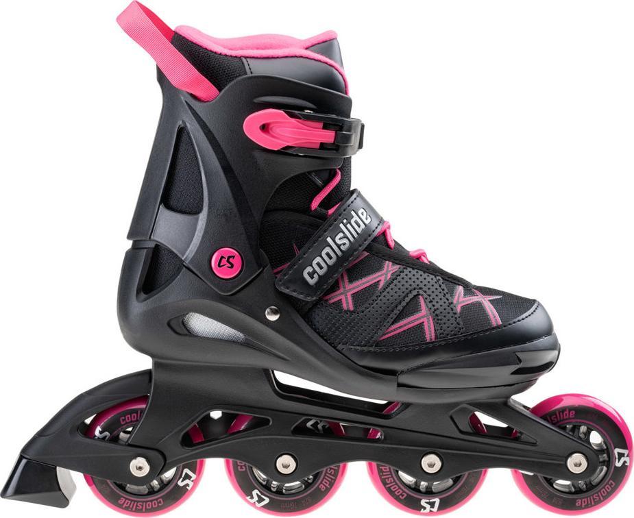 Rolki CoolSlide Nachos YG rekreacyjne regulowane czarne r. 36-39