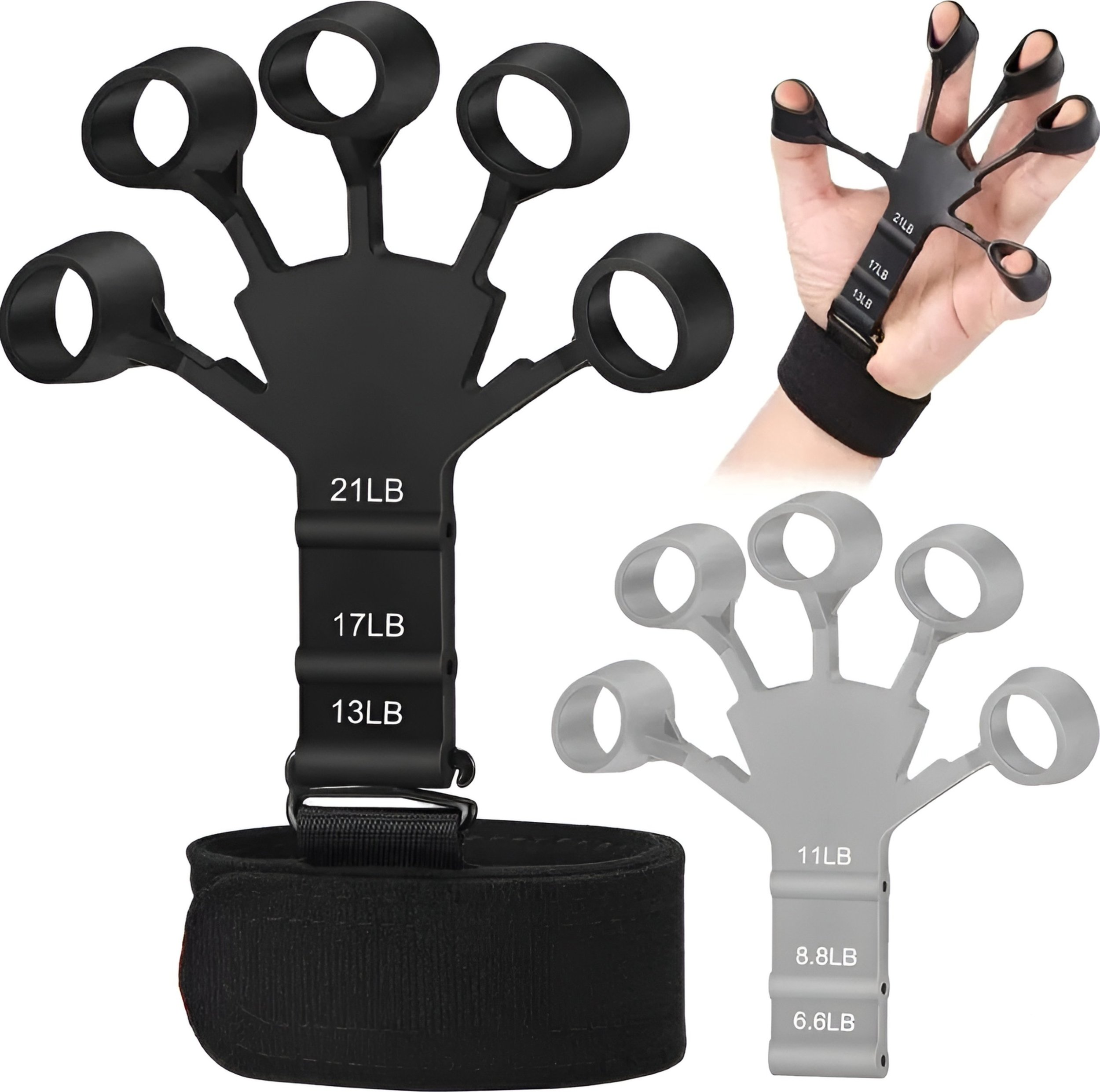 ER4 FINGER GRIPPER PROFESJONALNY PRZYRZĄD DO ĆWICZEŃ PALCÓW DŁONI PRZEDRAMIENIA