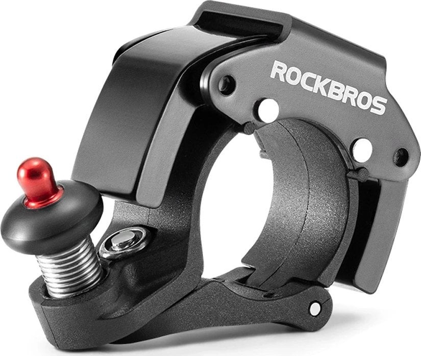 RockBros Dzwonek rowerowy Rockbros 34210006001 kształt C - czarny