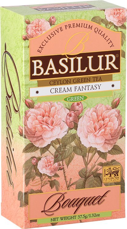 Basilur Herbata zielona Ceylon BASILUR CREAM FANTASY 25x2g