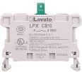 Lovato Electric Zestyk 1Z do serii Platinum zaciski śrubowe, montaż na tylnej ścianie (LPXCB10)