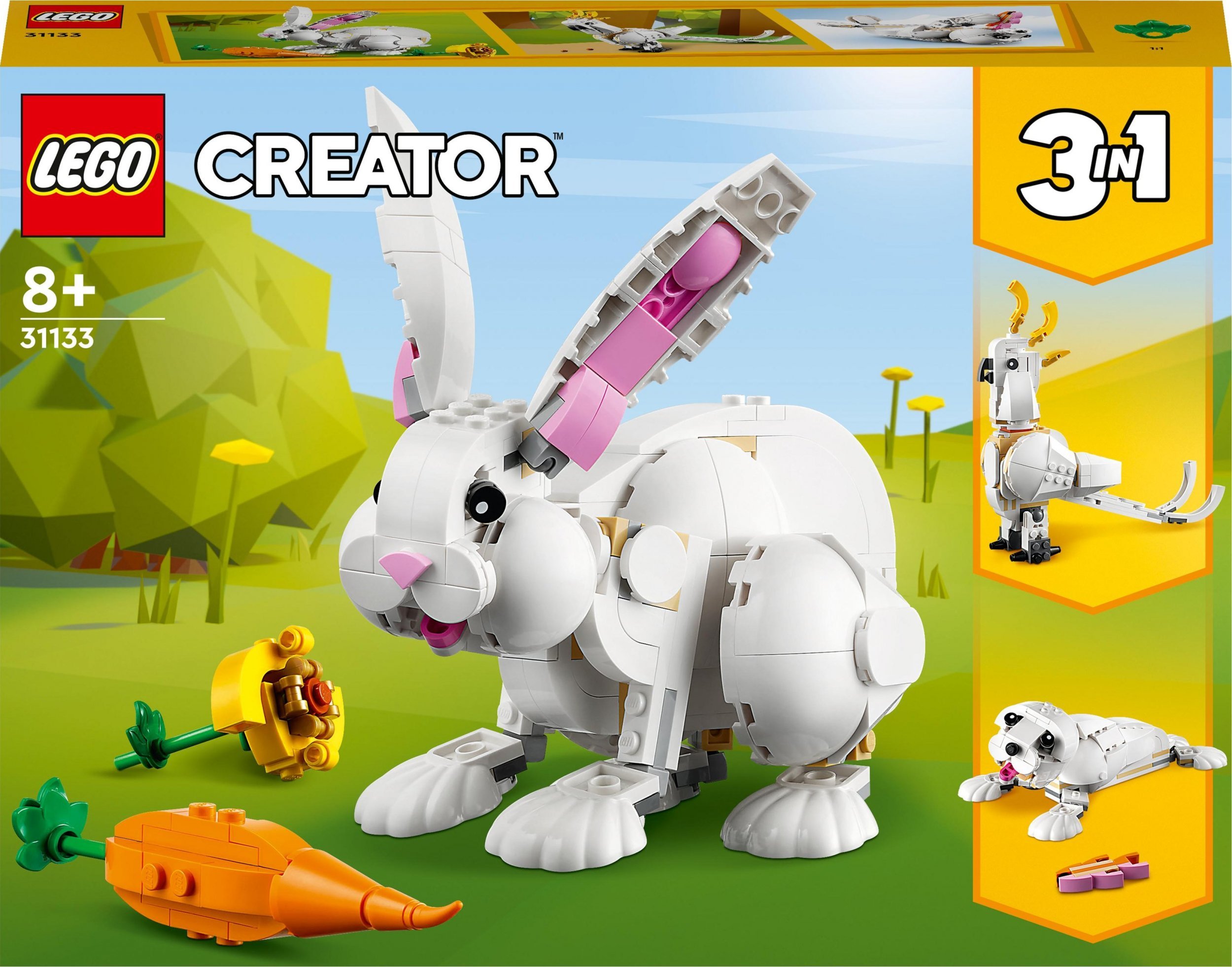 LEGO Creator 3 w 1 Biały królik (31133)