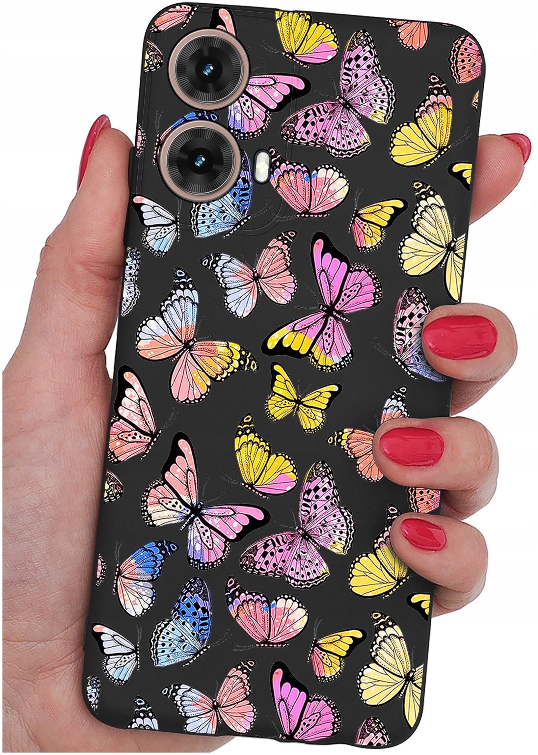 Etui do Motorola Moto G85 5G WZORY |SILIKONOWE MATT CASE