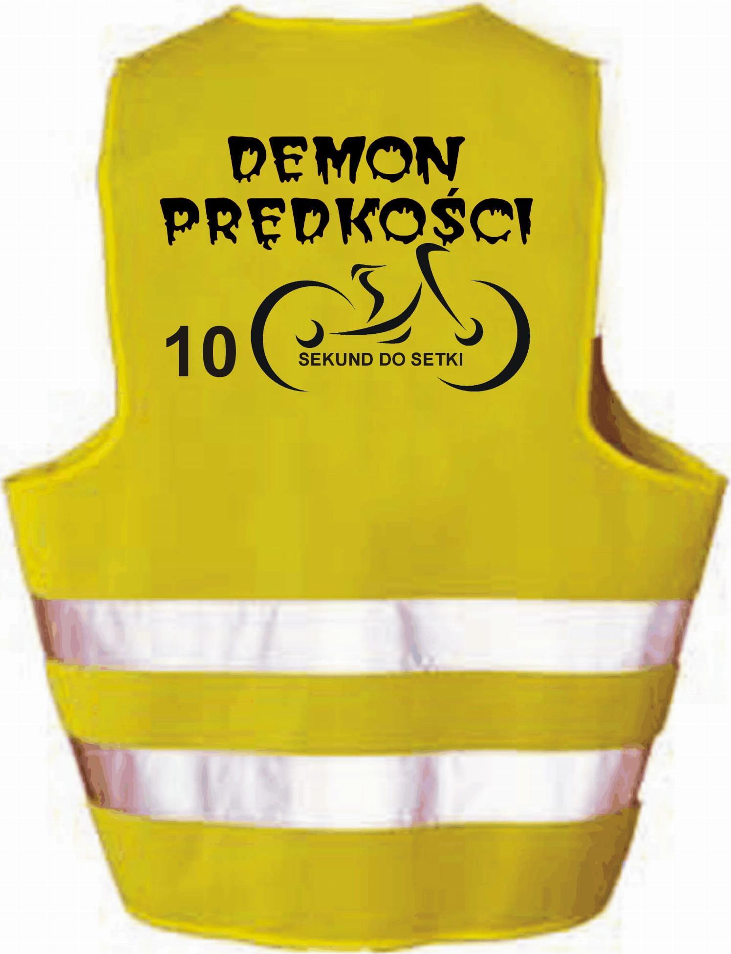 libres Kamizelka Odblaskowa Imprezowa Demon Prędkości