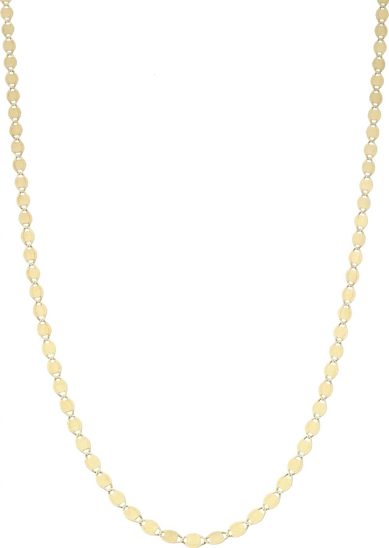 Rosanto Złoty naszyjnik z blaszkami 55 cm 585 14k