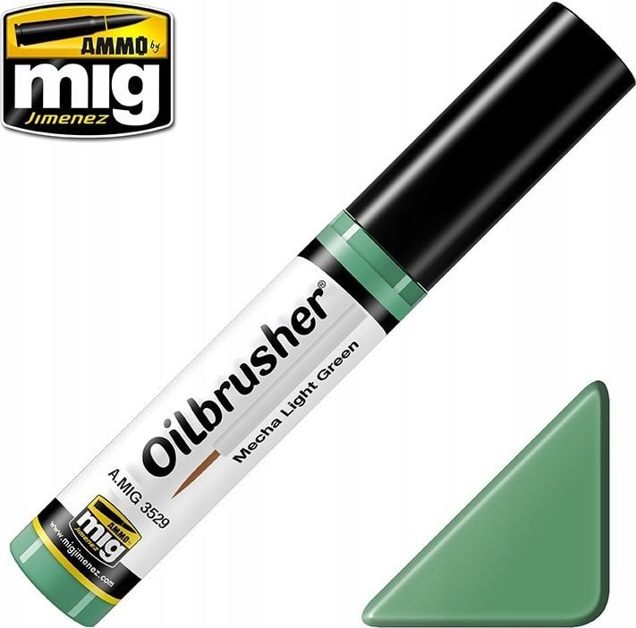 Vallejo Ammo: Oilbrusher - Mecha Light Green (10 ml)