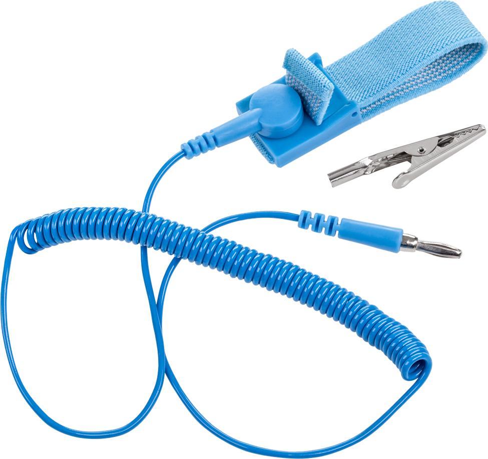 Opaska uziemiająca do lutowania