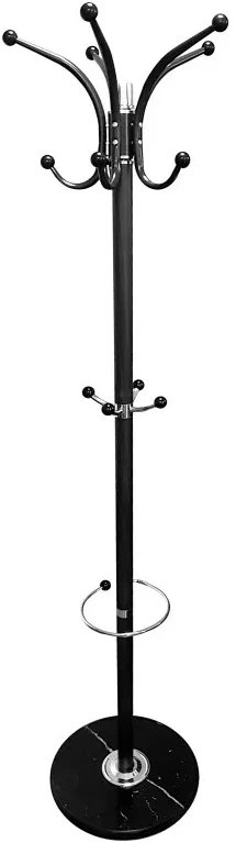 Wieszak W174 czarny marmur ATOS