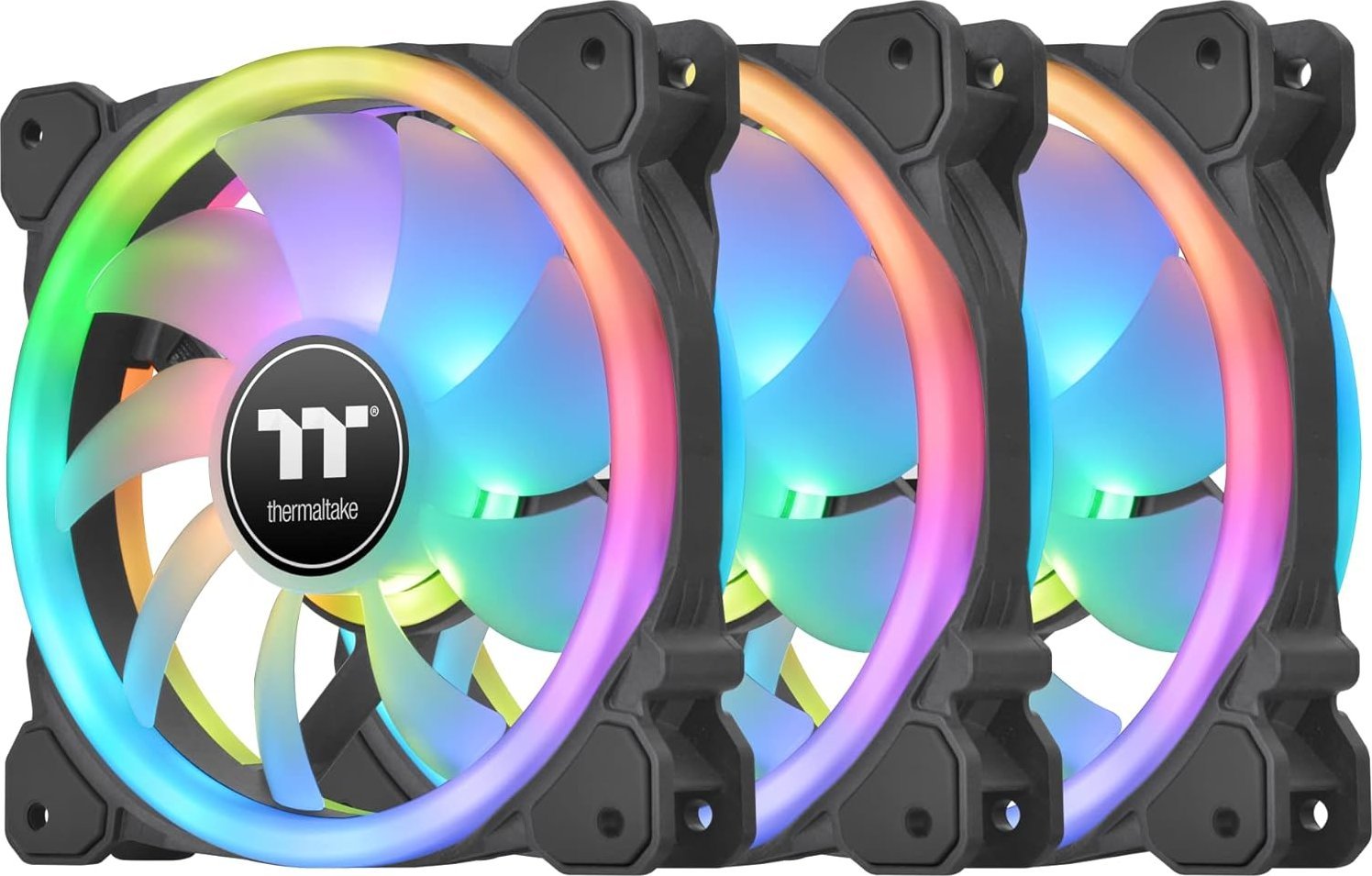 Wentylator Thermaltake SWAFAN 14 RGB 3-pack + Hub (CL-F138-PL14SW-A)