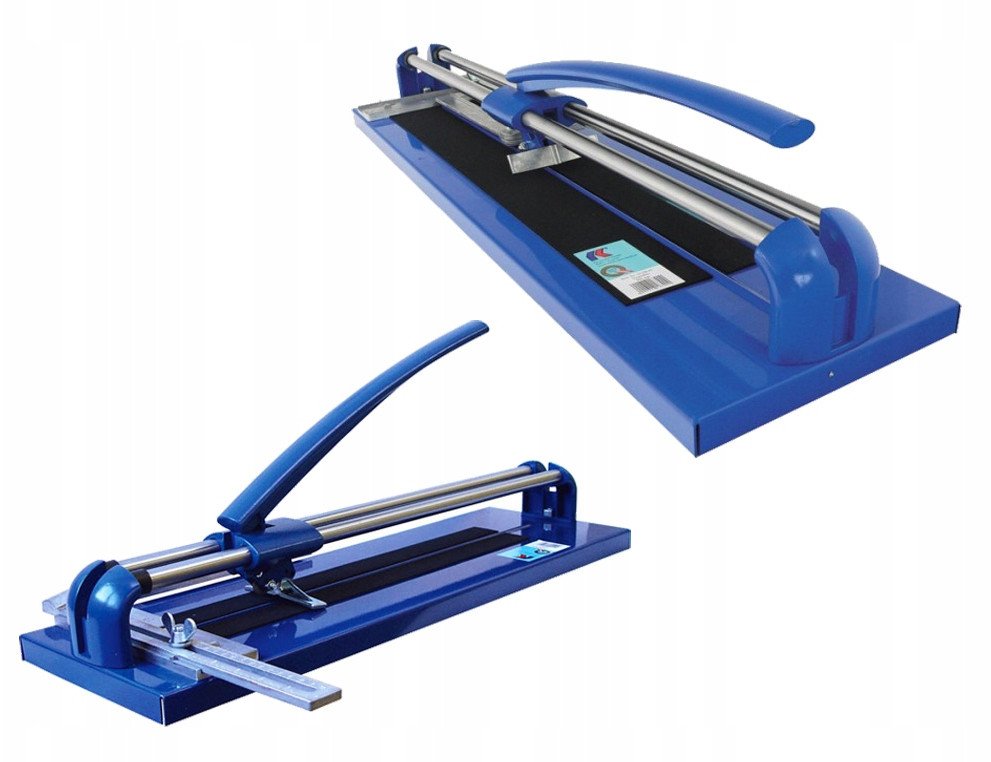 Mechanical tile cutting machine KAUFMANN Superflies, 600 mm, aluminum base