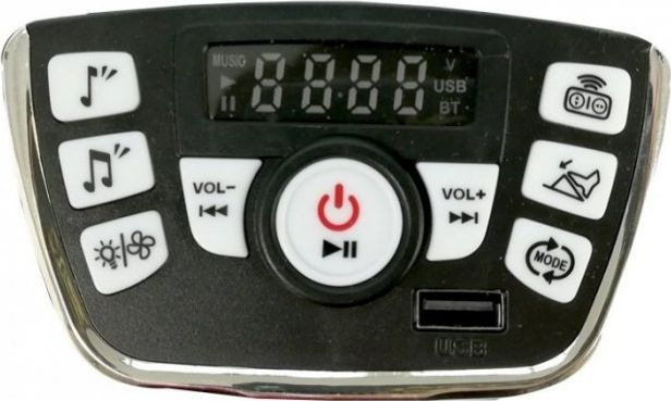 Panel muzyczny do pojazdu na akumulator BMW M6 GT3