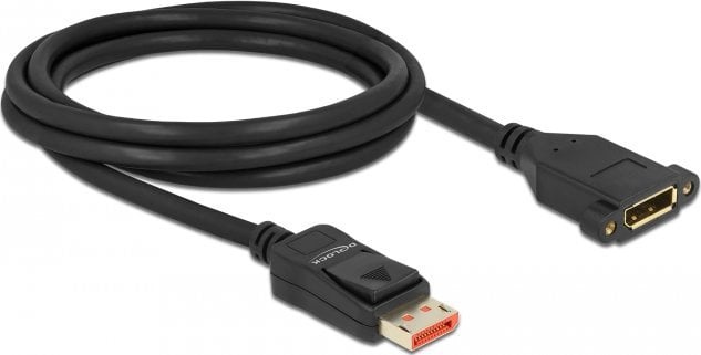 Kabel Delock DisplayPort - DisplayPort 2m czarny (87097)