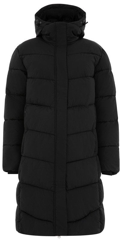 Žieminis paltas moterims Rukka VIIINIKKA, juodas