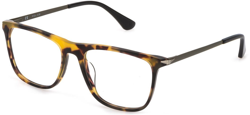 Ramki do okularów Męskie Police VPLD05-550VBV Kolor Zielony 55 mm