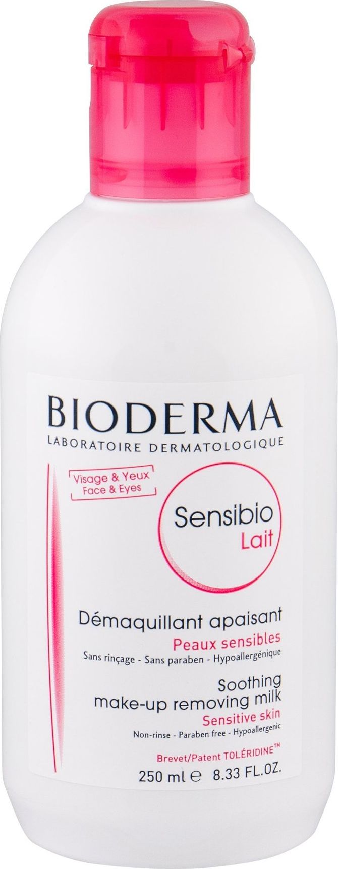 Bioderma Sensibio Lait Mleczko do demakijażu 250ml
