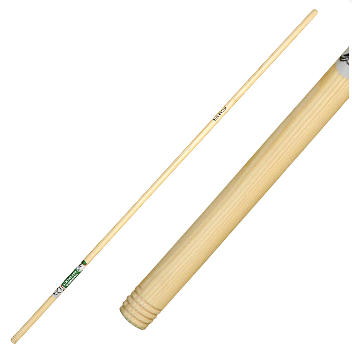 Big Kij do szczotki gwintowany w drewnie lakierowany 120cm