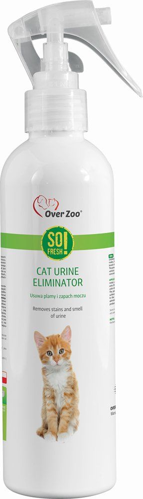 Over Zoo OVER ZOO So Fresh! CAT URINE ELIMINATOR Usuwa plamy i zapach moczu 250ml