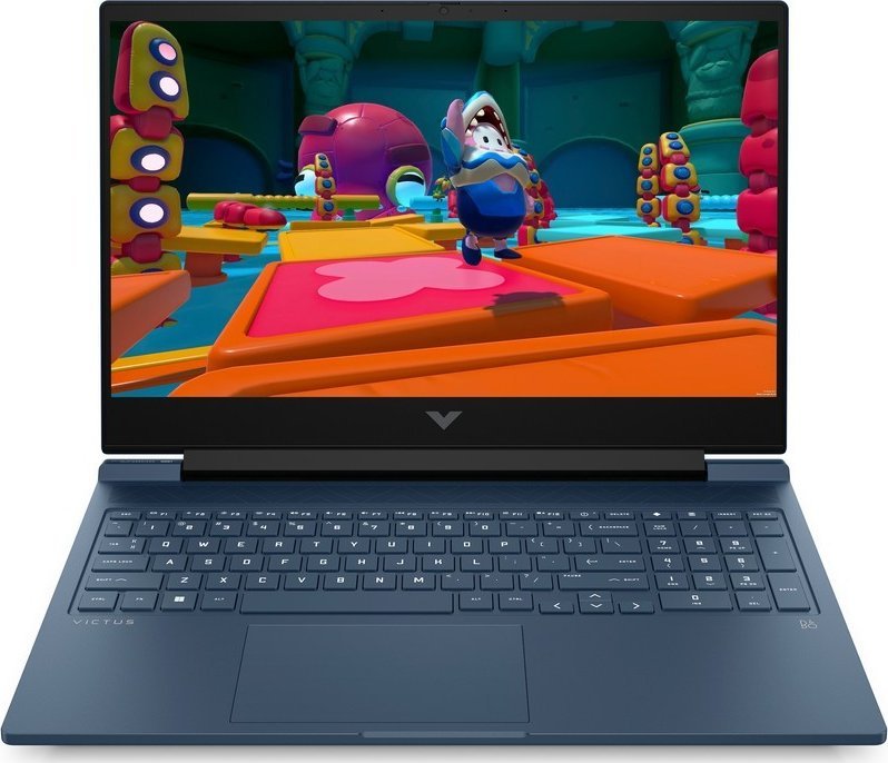 Laptop HP Victus 16-r0157nw / 948H1EA / Intel i5-13 / 16GB / SSD 512GB / Nvdia RTX 4050 / FullHD / 144Hz / Win 11 / Niebieski