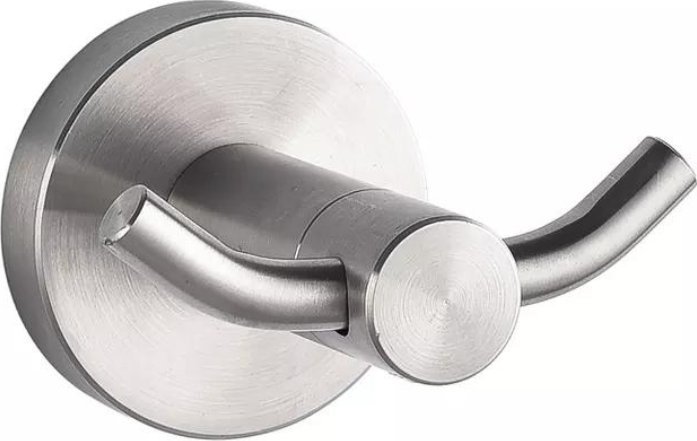 Delvant DELVANT ANRE PODWÓJNY HACZYK NA RĘCZNIK SREBRNY