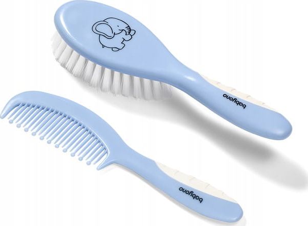 BabyOno Szczotka i grzebień dla dzieci niebieski słoń Baby Ono
