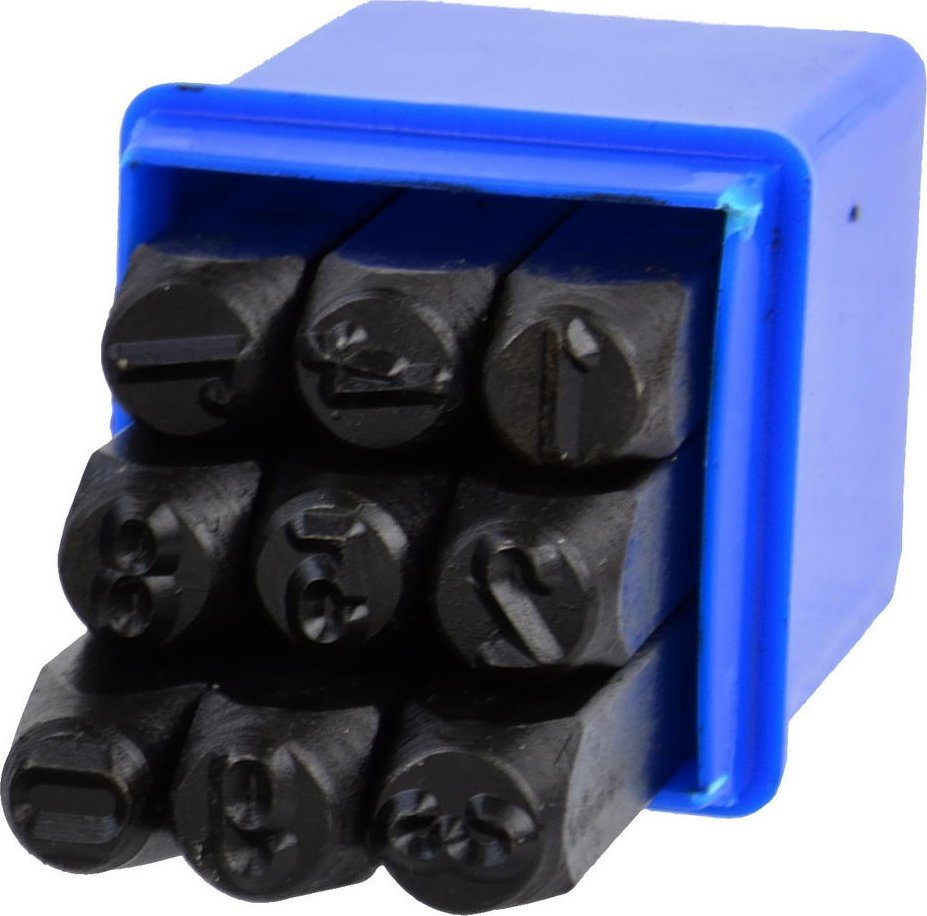 Geko Numeratory cyfry 8mm 9 elementów (G01811)