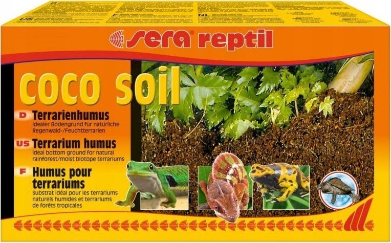 Sera Podłoże do terrarium Reptil Coco soil, 640g