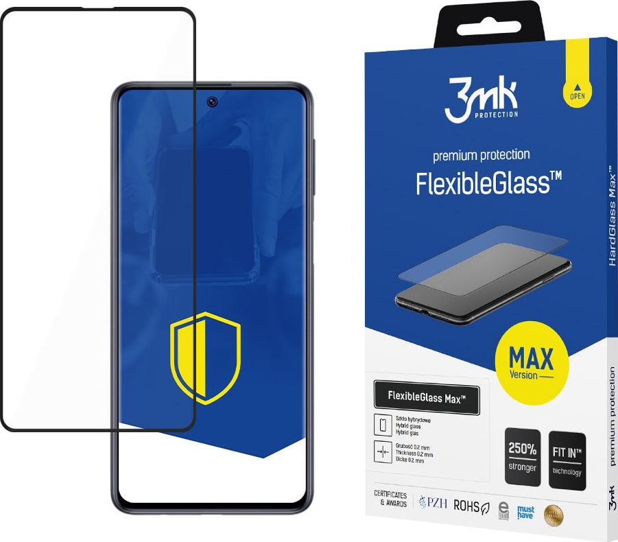 3MK Samsung Galaxy M31s Black - 3mk FlexibleGlass Max