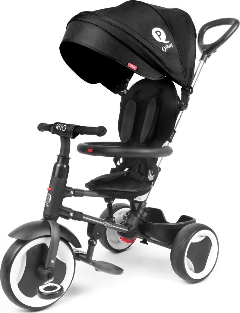 Qplay Rowerek Trójkołowy Rito Czarny