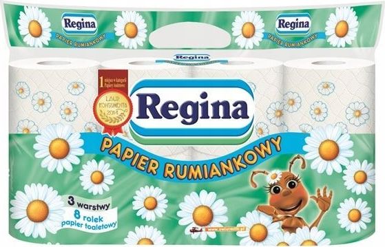PAPIER TOALETOWY REGINA 8 ROLEK