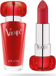 Pupa Pupa, Vamp!, Paraben-Free, Volume, Cream Lipstick, 202, Lovely Cherry, 3.5 g For Women