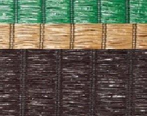 MATA PVC RAFFIA BRĄZOWA 100CM ROLKA 3MB [jm.SZT] - S-B MR1.0B