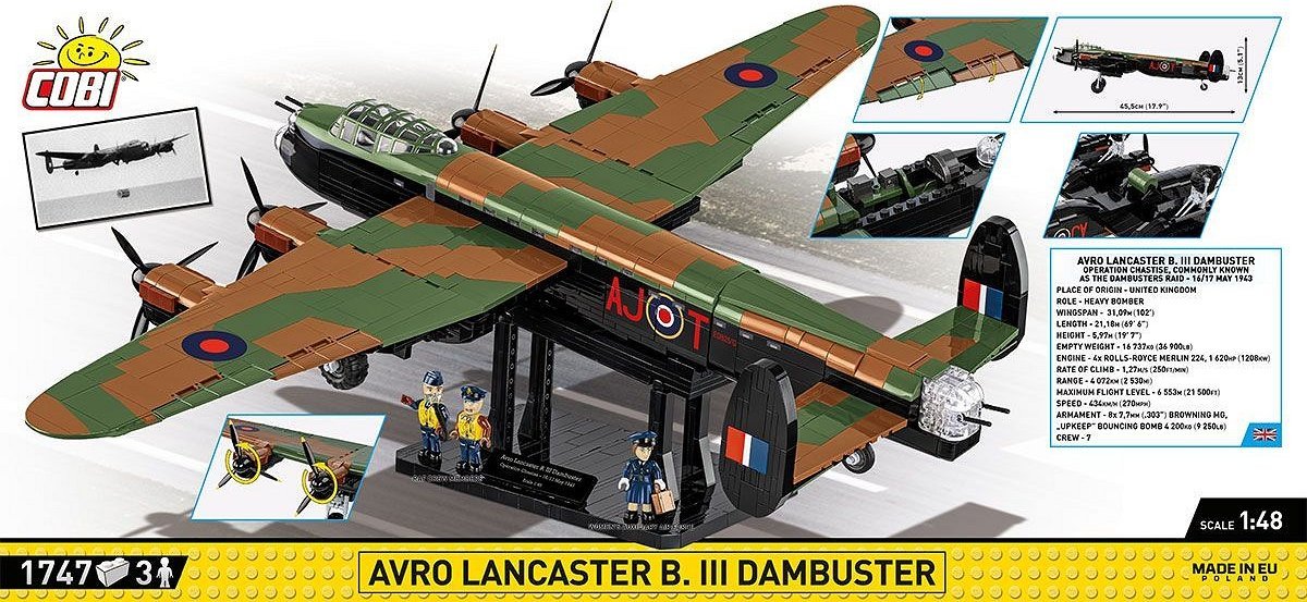Cobi Avro Lancaster B III Dambuster Executive Edition