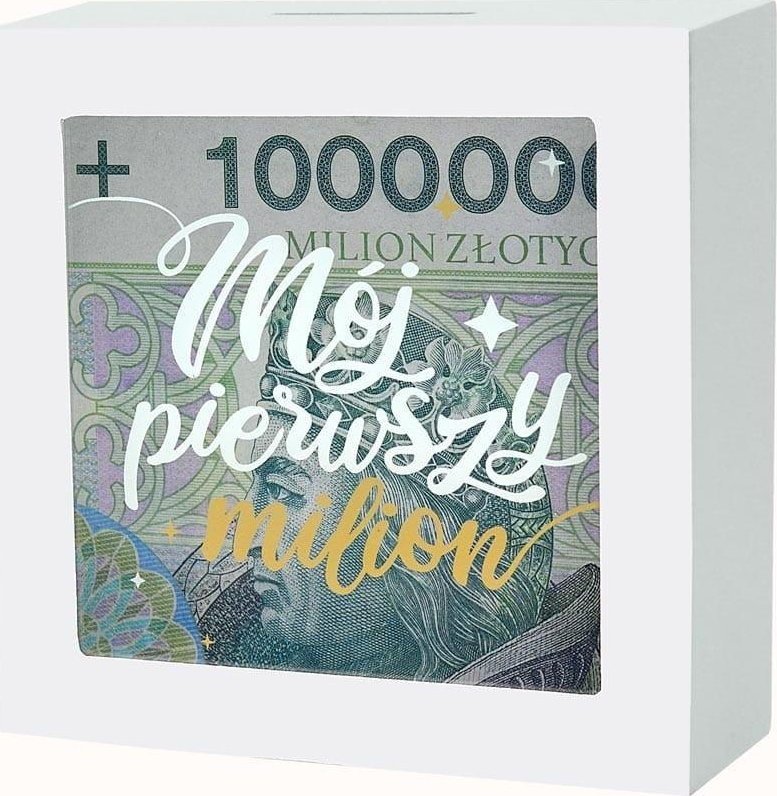 KUKARTKA Skarbonka mój pierwszy milion