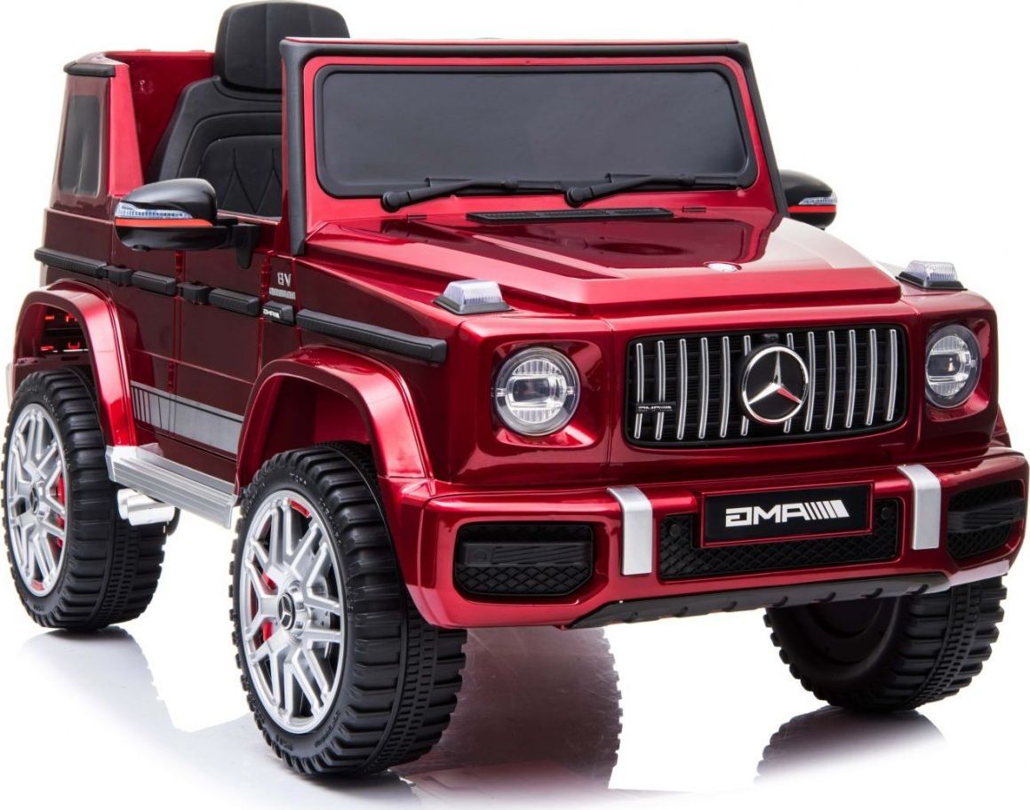 Super-Toys MERCEDES G63 AMG, MIĘKKIE KOŁA EVA, MIĘKKIE SIEDZENIE, LAKIER POLEROWANY FULL OPCJA/BBH0003