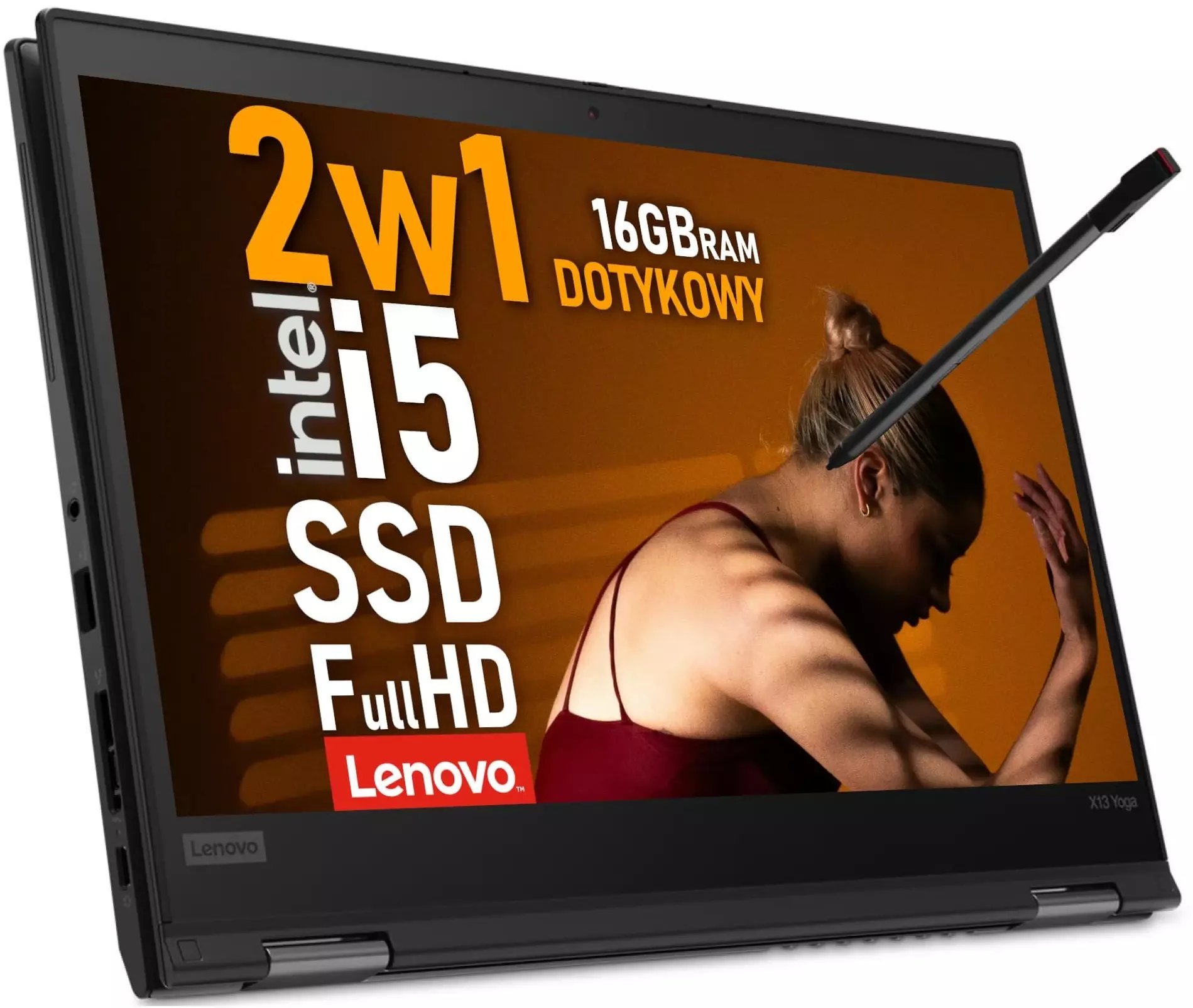 Lenovo Thinkpad X13 G1 Yoga i5-10310U 16 GB 512 GB SSD 13,3" IPS Windows 11 Professional