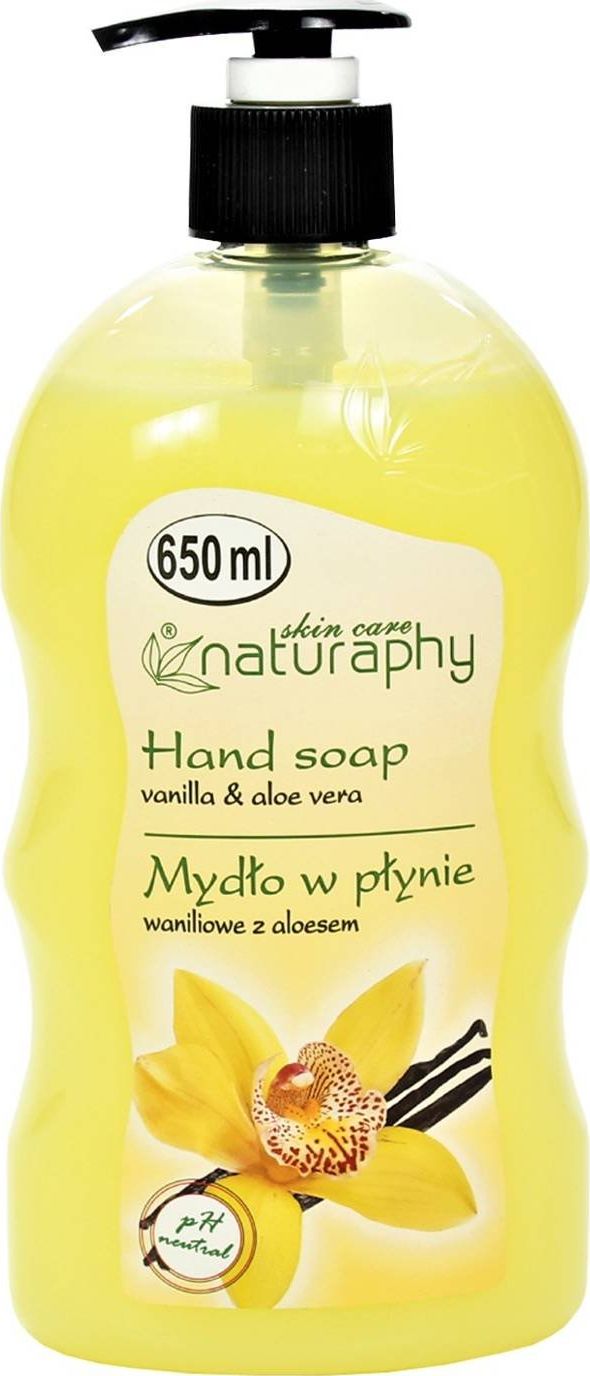 Mydło w płynie waniliowym z aloesem 650 ml