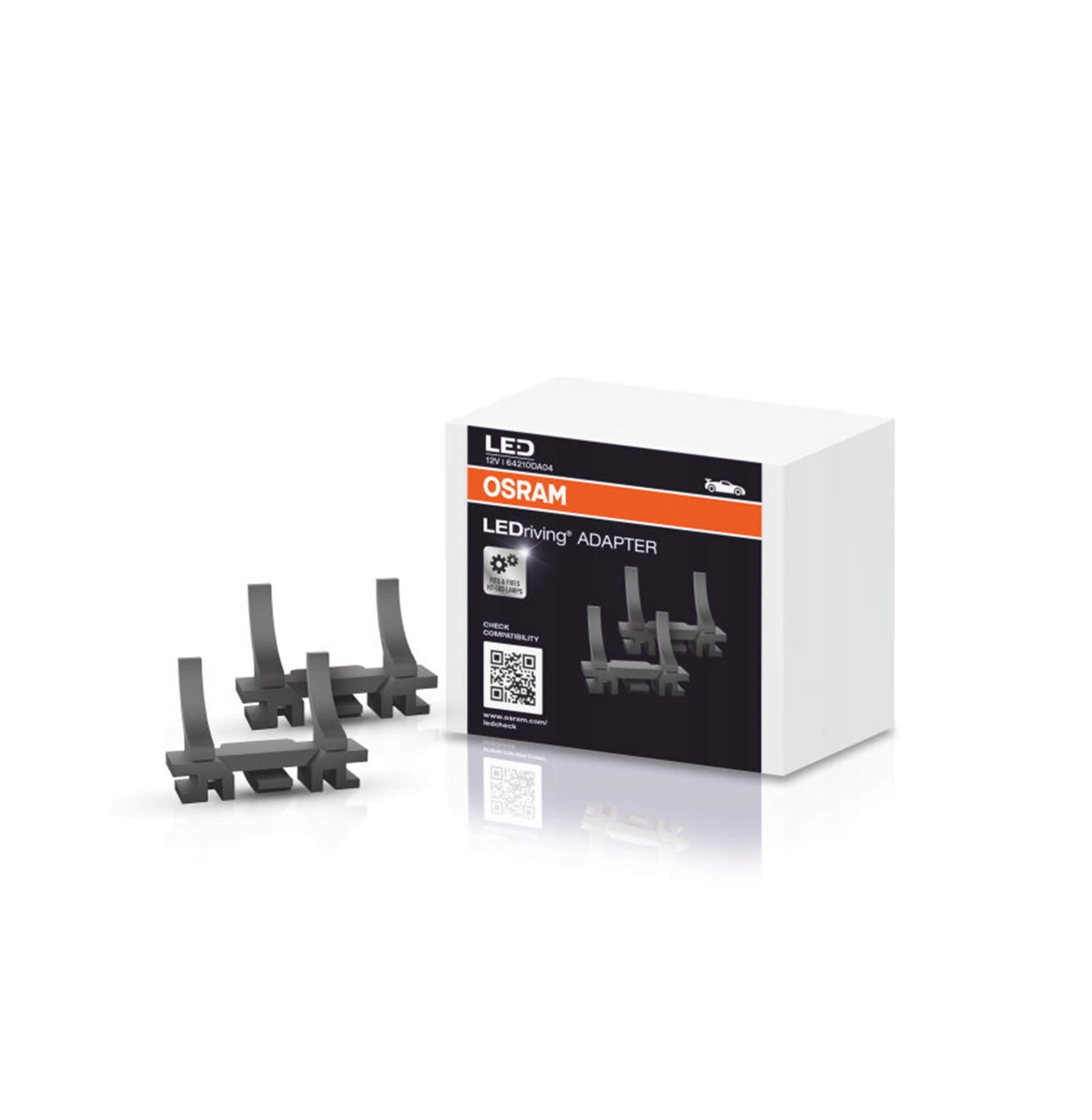 Osram Auto Adapter til Night Breaker H7-LED 64210DA04 Konstruktion (bil-pære) H7, Adapter für Night Breaker H7-LED