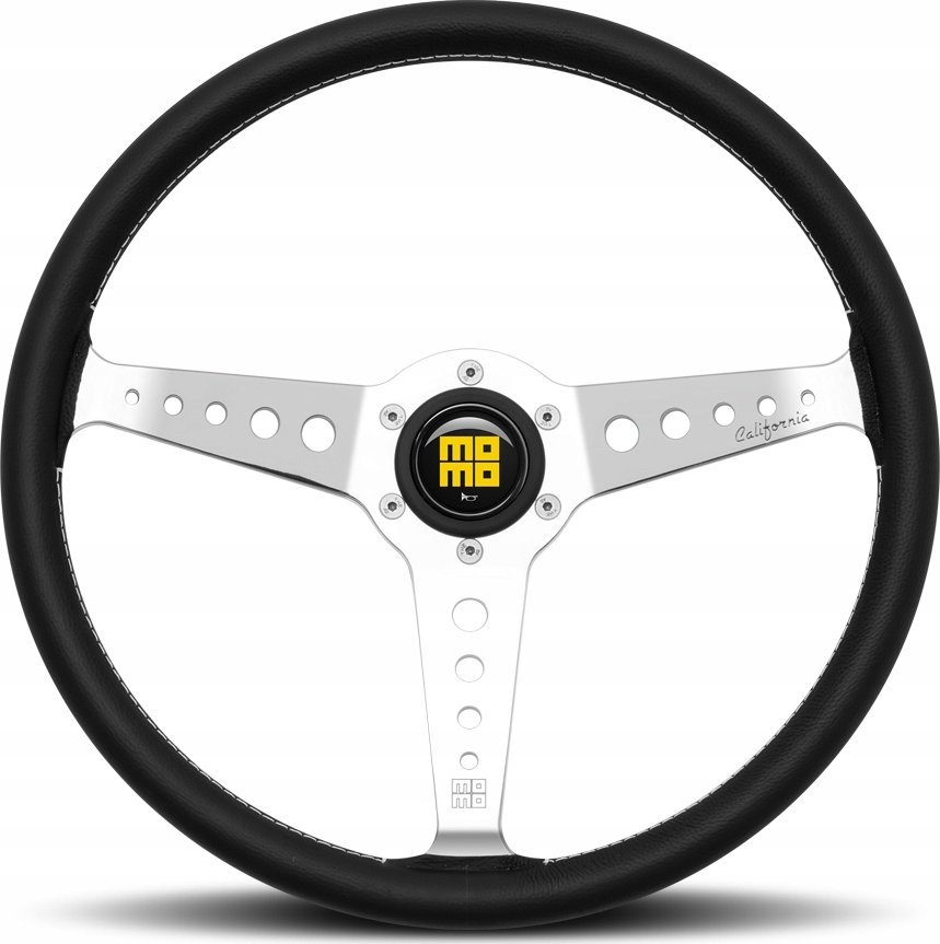 Momo Kierownica Wyścigowa Momo California Skórzany 36 cm