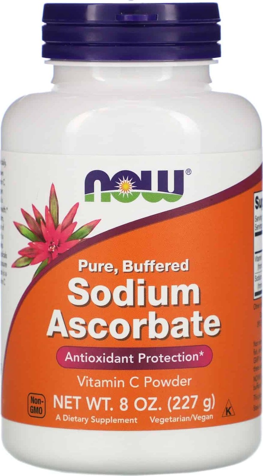 NOW Foods NOW Foods - Askorbinian Sodu, Buforowany, 227g