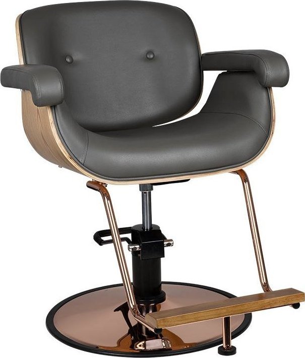 Activeshop Gabbiano fotel fryzjerski Wenecja szary