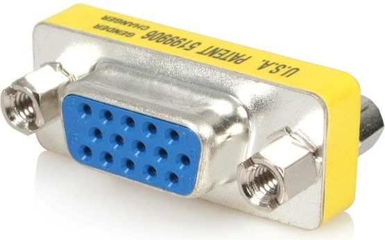 Adapter AV StarTech D-Sub (VGA) - D-Sub (VGA) żółty (GC15HSF)