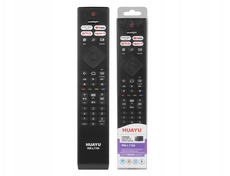 Pilot TV Philips YOUTUBE SMART NETFLIX LXP1760 , zamiennik