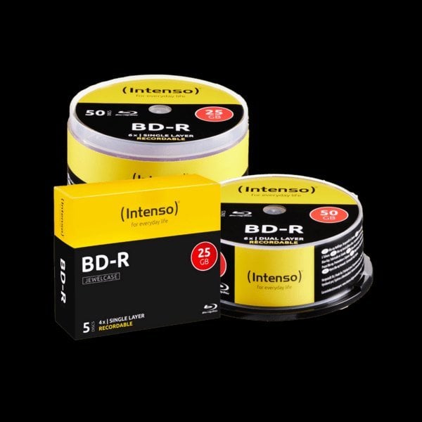 Intenso Intenso Blu-ray 6x Speed Cakebox 50 25GB