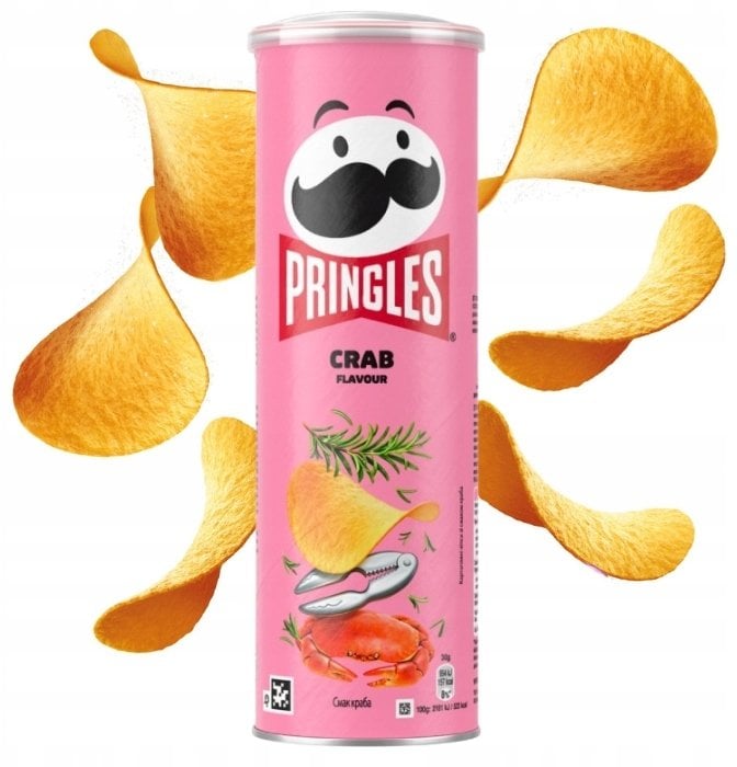Pringles Chipsy Crab Flavour 165g