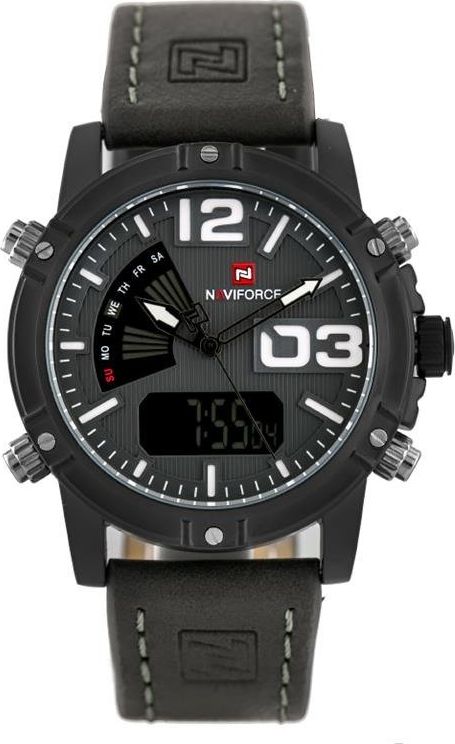 Zegarek Naviforce ZEGAREK MĘSKI NAVIFORCE - CYCLONE - DUAL TIME (zn036a) + box uniwersalny