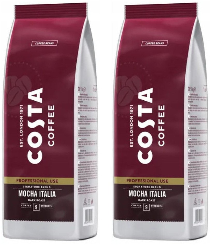 Kawa ziarnista Costa Kawa ziarnista Signature Blend Mocha Italia Dark Roast 2x1kg